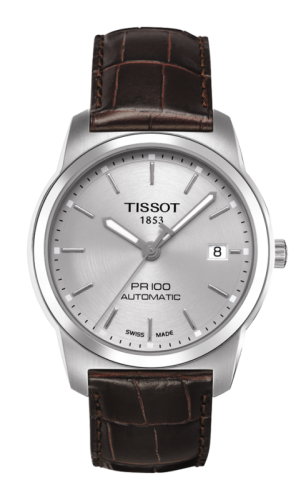 Tissot PR 100 Automatic 38 Stainless Steel / Silver / Strap